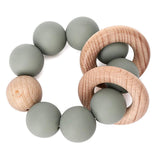 Maxbell 2pcs Teething Beads Bracelet Beads Teething Stuff for 0-6 Month Toddler