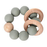 Maxbell 2pcs Teething Beads Bracelet Beads Teething Stuff for 0-6 Month Toddler