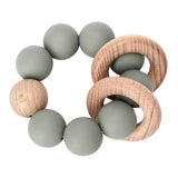 Maxbell 2pcs Teething Beads Bracelet Beads Teething Stuff for 0-6 Month Toddler