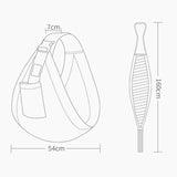 Maxbell 2pcs Baby Carrier Sling Dual Use Baby Holder Straps for Newborn Baby