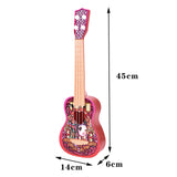 Maxbell 2pcs Ukulele Toy Small Guitar Cute Portable for Cultivate Interest Kids