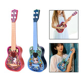 Maxbell 2pcs Ukulele Toy Small Guitar Cute Portable for Cultivate Interest Kids