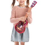 Maxbell 2pcs Ukulele Toy Small Guitar Cute Portable for Cultivate Interest Kids