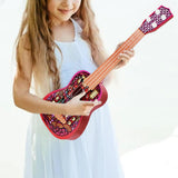 Maxbell 2pcs Ukulele Toy Small Guitar Cute Portable for Cultivate Interest Kids