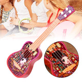 Maxbell 2pcs Ukulele Toy Small Guitar Cute Portable for Cultivate Interest Kids