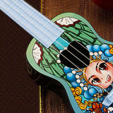 Maxbell 2pcs Ukulele Toy Small Guitar Cute Portable for Cultivate Interest Kids