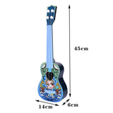 Maxbell 2pcs Ukulele Toy Small Guitar Cute Portable for Cultivate Interest Kids