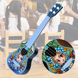 Maxbell 2pcs Ukulele Toy Small Guitar Cute Portable for Cultivate Interest Kids