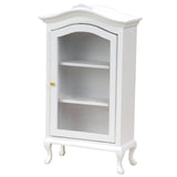 Maxbell 3pcs Miniature Cabinet Dollhouse Display Cupboard Model Toy Furniture