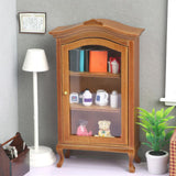 Maxbell 3pcs Miniature Cabinet Dollhouse Display Cupboard Model Toy Furniture