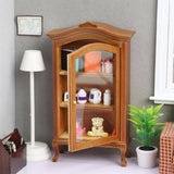Maxbell 3pcs Miniature Cabinet Dollhouse Display Cupboard Model Toy Furniture