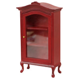 Maxbell 3pcs Miniature Cabinet Dollhouse Display Cupboard Model Toy Furniture