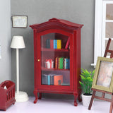 Maxbell 3pcs Miniature Cabinet Dollhouse Display Cupboard Model Toy Furniture