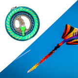 Maxbell 2pcs Kite Reel Kite String Reel with 150m Lockable Line for Kids Adults