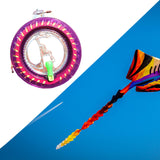 Maxbell 2pcs Kite Reel Kite String Reel with 150m Lockable Line for Kids Adults