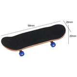 Maxbell 2x Finger Skateboard Kit PU Non-Slip Pad Fingerboard for Kids Children Boy