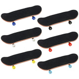 Maxbell 2x Finger Skateboard Kit PU Non-Slip Pad Fingerboard for Kids Children Boy