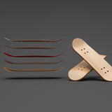 Maxbell 2x Finger Skateboard Kit PU Non-Slip Pad Fingerboard for Kids Children Boy