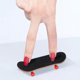 Maxbell 2x Finger Skateboard Kit PU Non-Slip Pad Fingerboard for Kids Children Boy