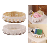 Maxbell 2x Dollhouse Storage Basket Miniature 1/12 Accs for 3-6 Years Old Children