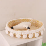 Maxbell 2x Dollhouse Storage Basket Miniature 1/12 Accs for 3-6 Years Old Children