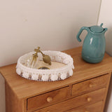 Maxbell 2x Dollhouse Storage Basket Miniature 1/12 Accs for 3-6 Years Old Children