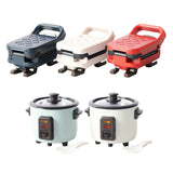 Maxbell 2Pcs Simulation Miniature 1/12 Scale Breakfast Machine Living Room Ornaments