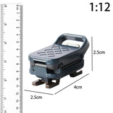 Maxbell 2Pcs 1/12 Mini Bread Machine Dollhouse Scenery Home Furniture Oranments