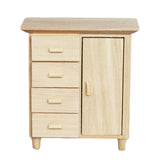 Maxbell 1/12 Miniature Cabinet and TV Cabinet Doll House Decoration Wardrobe