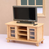 Maxbell 1/12 Miniature Cabinet and TV Cabinet Doll House Decoration Wardrobe