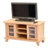 Maxbell 1/12 Miniature Cabinet and TV Cabinet Doll House Decoration Wardrobe