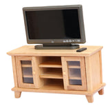 Maxbell 1/12 Miniature Cabinet and TV Cabinet Doll House Decoration Wardrobe