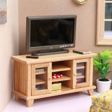 Maxbell 1/12 Miniature Cabinet and TV Cabinet Doll House Decoration Wardrobe