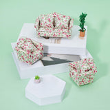 Maxbell 2Pcs 1:12 Simulation Sofa Furniture Scenery Dollhouse Home Oranments