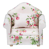Maxbell 1/12 Dollhouse Miniature Sofa Life Scene Props for Photo Props 2+1 Seat