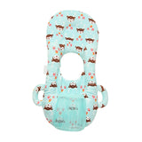 Maxbell Baby Feeding Pillow Baby Room Decor for Newborn Infant Pink+Fox pattern