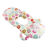 Maxbell Baby Feeding Pillow Baby Room Decor for Newborn Infant Donut pattern+Pink