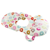 Maxbell Baby Feeding Pillow Baby Room Decor for Newborn Infant Donut pattern+Pink