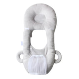 Maxbell Baby Feeding Pillow Baby Room Decor for Newborn Infant Baby Care Pink+Grey