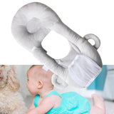 Maxbell Baby Feeding Pillow Baby Room Decor for Newborn Infant Baby Care Pink+Grey