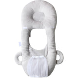Maxbell Baby Feeding Pillow Baby Room Decor for Newborn Infant Baby Care Pink+Grey