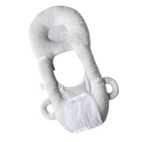 Maxbell Baby Feeding Pillow Baby Room Decor for Newborn Infant Baby Care Pink+Grey