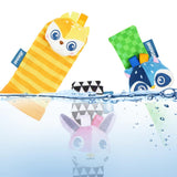 Maxbell 4x Baby Wrist Rattles Sensory Toys for Baby 0-6 Months Infant