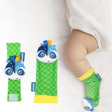 Maxbell 4x Baby Wrist Rattles Sensory Toys for Baby 0-6 Months Infant