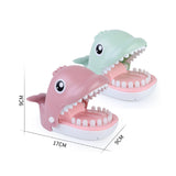 Maxbell 2x Whale Biting Finger Game Joke Toys Board Games for Preschool Party Family