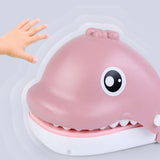 Maxbell 2x Whale Biting Finger Game Joke Toys Board Games for Preschool Party Family
