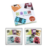 Maxbell 6xChildren Origami Paper Book Handmade Early Learning Educational Toys Puzzle