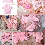 Baby Photography Prop Bathrobe Outfits Posing Photo Prop for Newborn