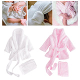 Baby Photography Prop Bathrobe Outfits Posing Photo Prop for Newborn