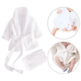 Baby Photography Prop Bathrobe Outfits Posing Photo Prop for Newborn
